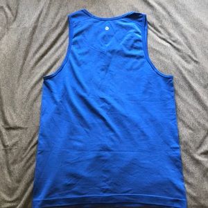 Lululemon Metal Vent Tech Tank Top in Cobalt Blue